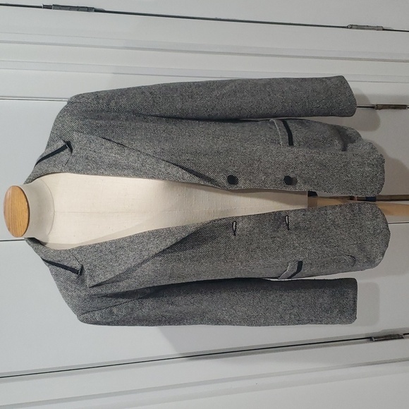 Blazer Femme Russell Kemp New York - Taille 14, 100% Coton, Boutons Grands, Occasion Comme Neuf